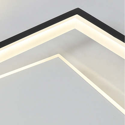Quinn Flush Mount Ceiling Light - Modern design detail