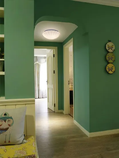 Quinn Modern Urban Seashell Glass Ceiling Light Bedroom Hallway