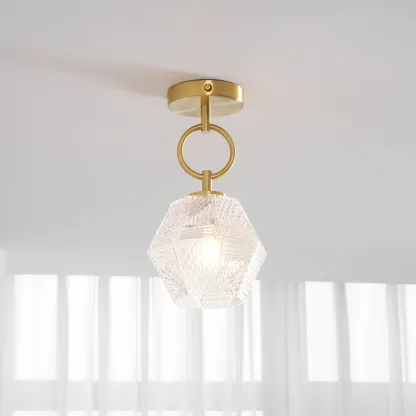Alessio Vintage Luxury Glass Ceiling Light Shades Bedroom Hallway