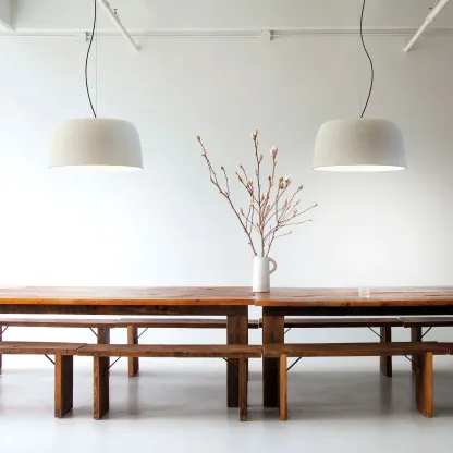 Carins Modern Round Metal Pendant Light Shades Living Study Room