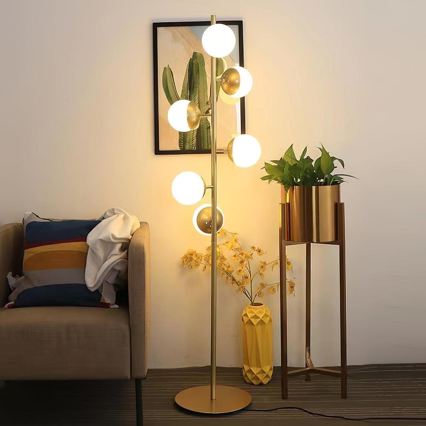 Valentina Floor Lamp in Modern Living Room