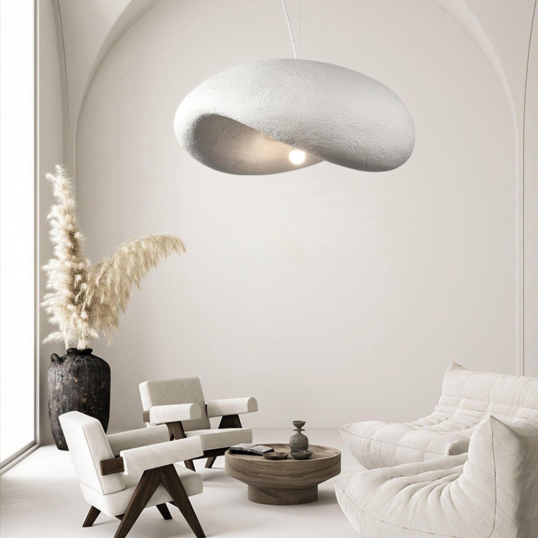 Byers Cloud Pendant Light in modern living room