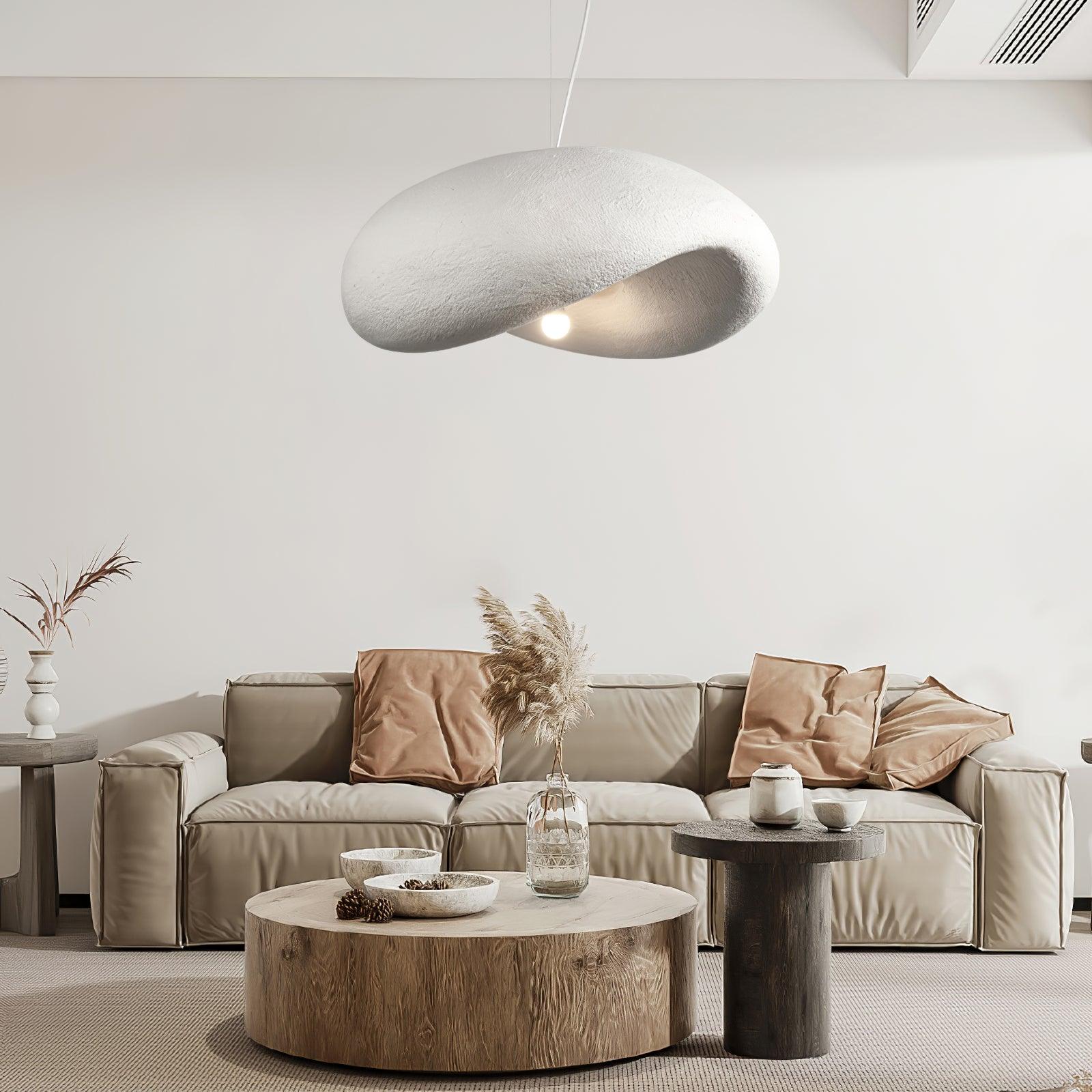 Cloud Pendant Light Byers in Modern Living Room