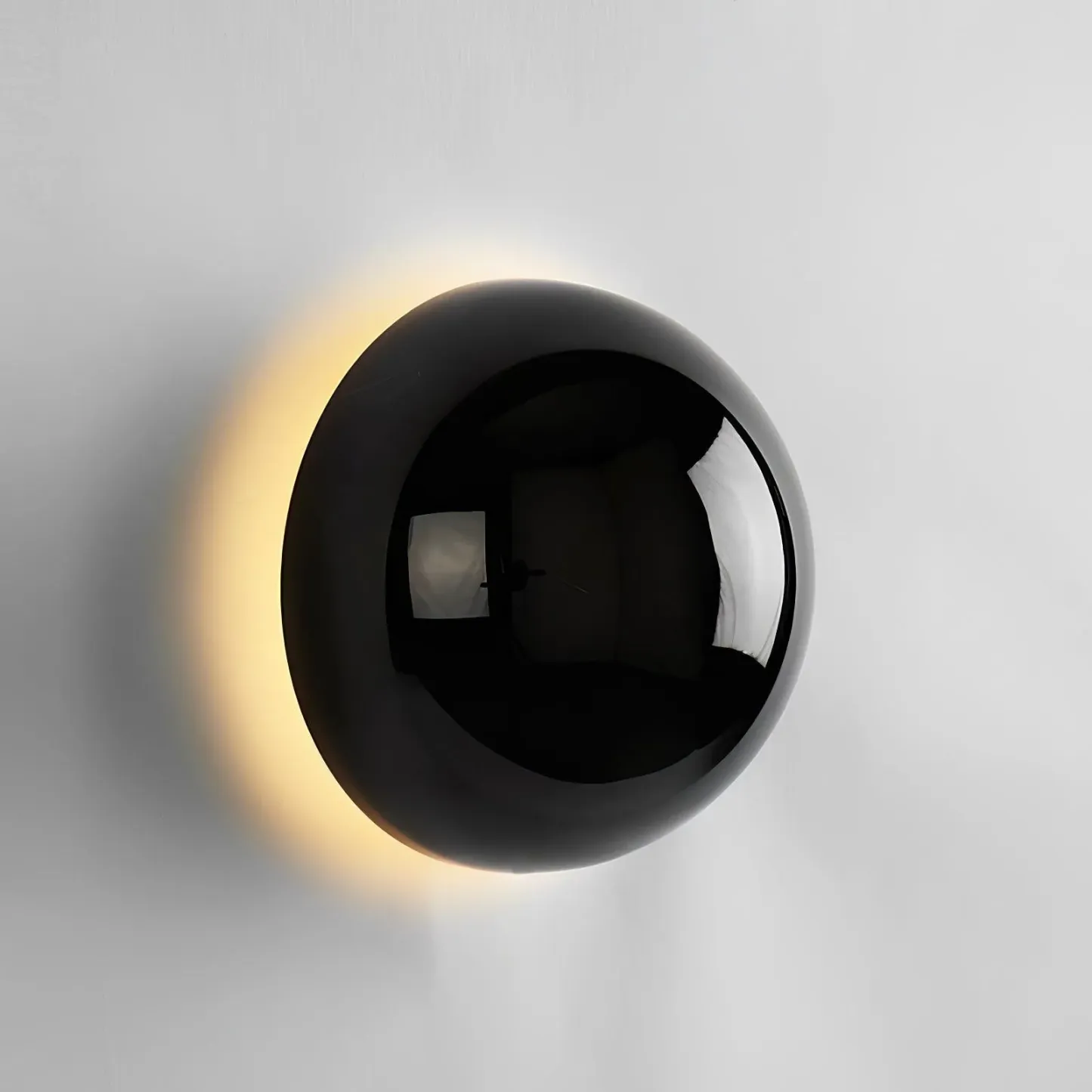 Orr Modern Unusual Sphere Metal Wall Light Bedroom Hallway Living Room