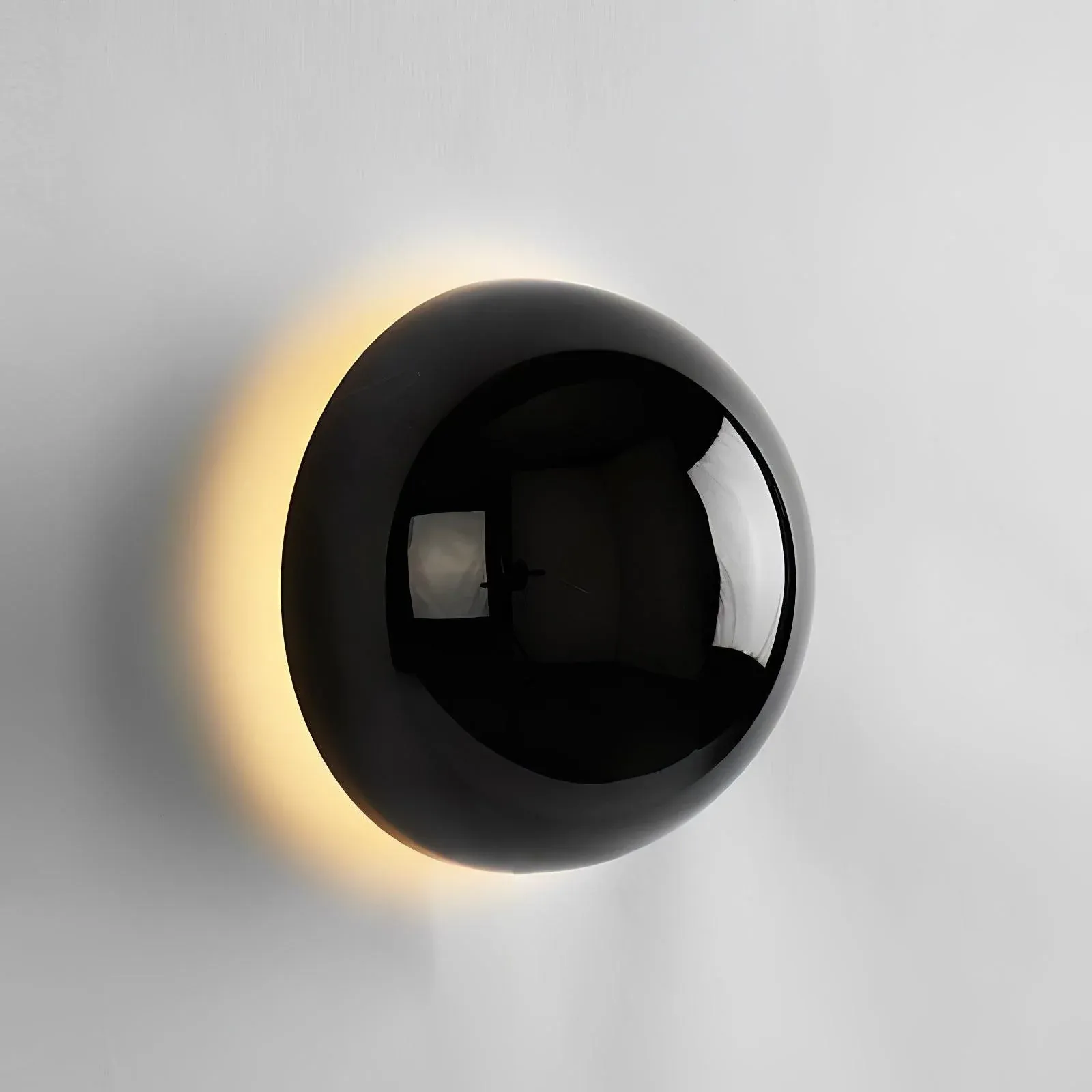 Orr Modern Unusual Sphere Metal Wall Light Bedroom Hallway Living Room