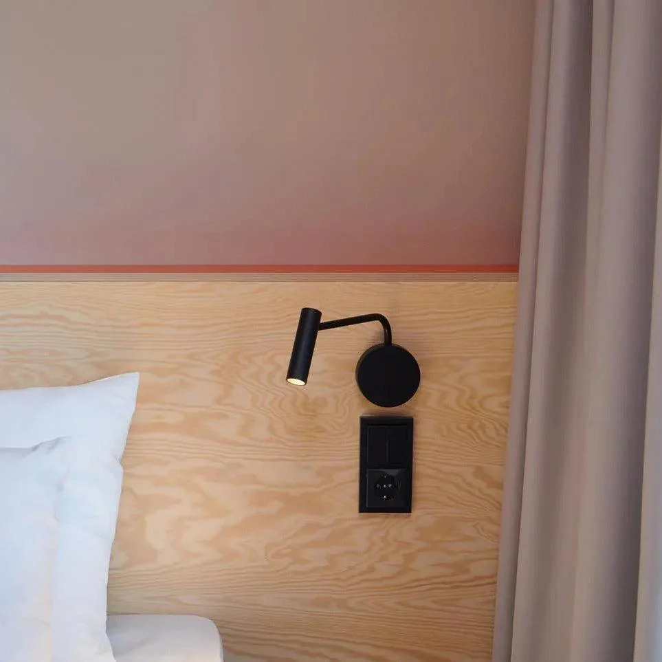Orr Modern Minimalist LED Metal Wall Light Bedroom Study Room