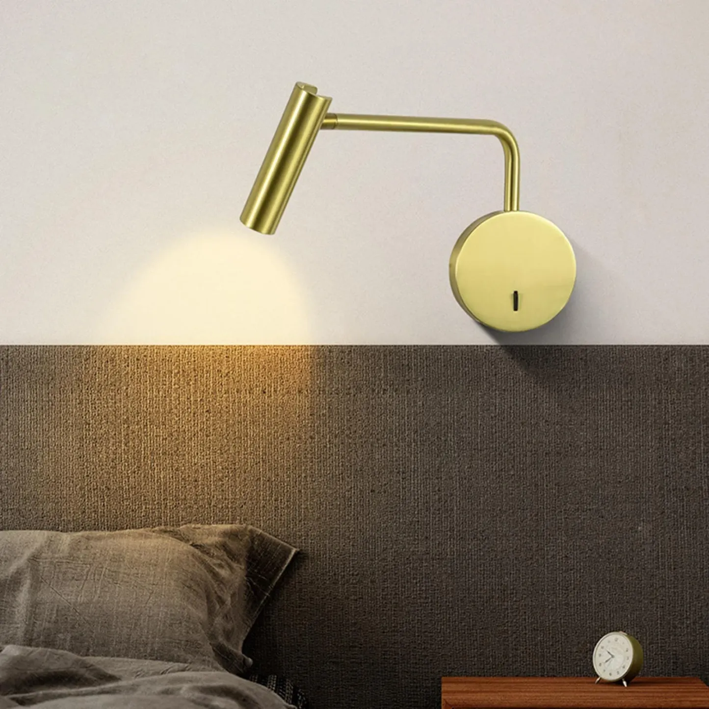 Orr Modern Minimalist LED Metal Wall Light Bedroom Study Room