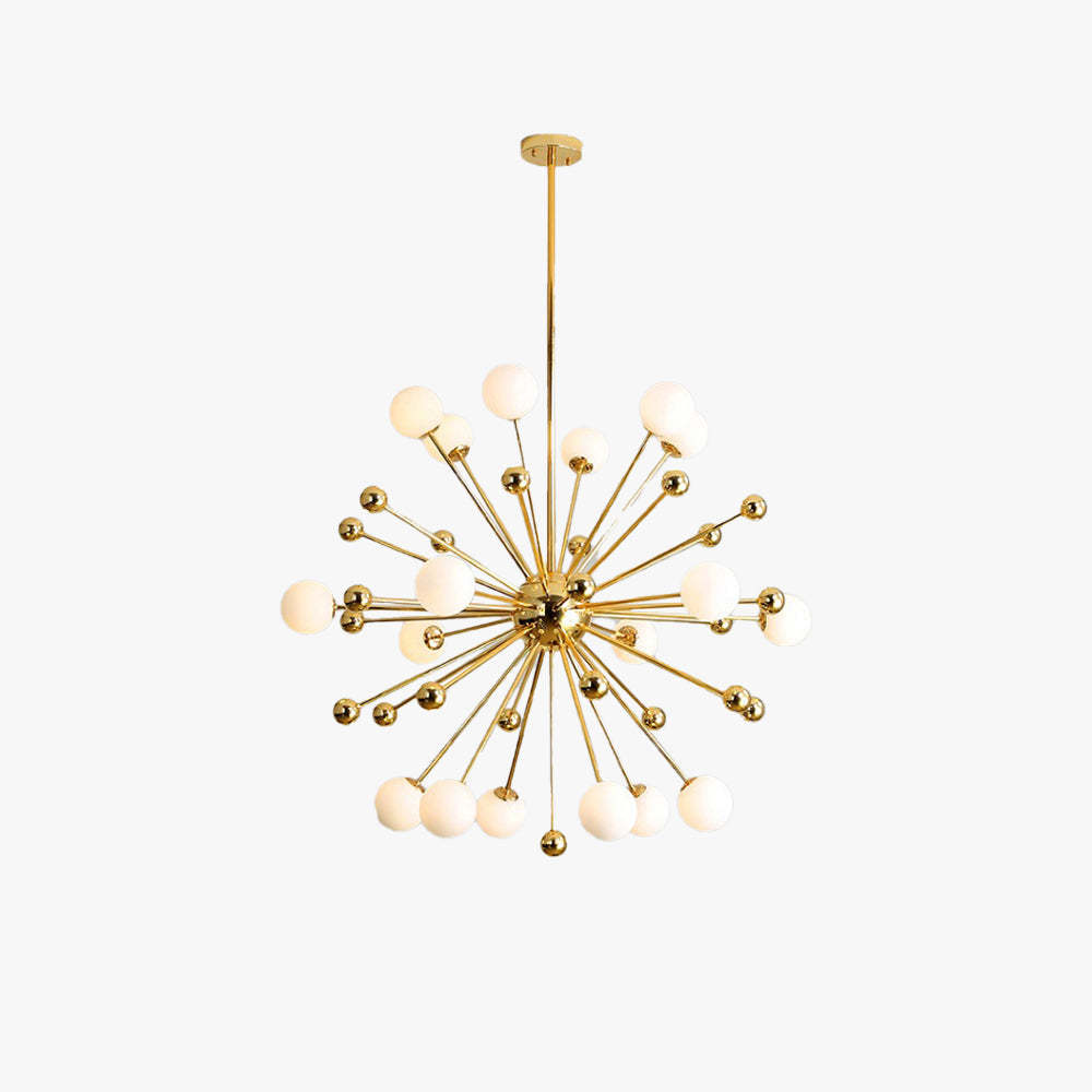 Alessio Modern LED Chandelier in gold