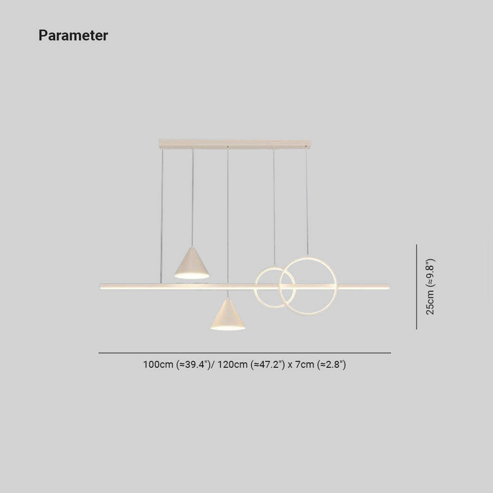 Edge Contemporary Pendant Light Dimensions,Geometric Lighting Fixture