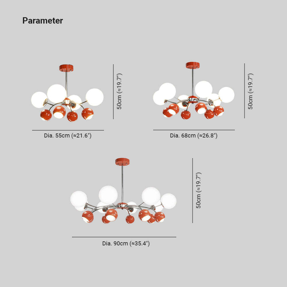 Cairns Chandelier Dimensions, Lassola Lighting