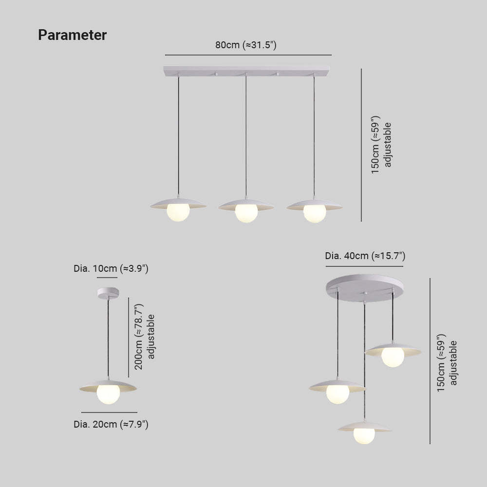 Morandi pendant light dimensions, adjustable, modern bedroom lighting
