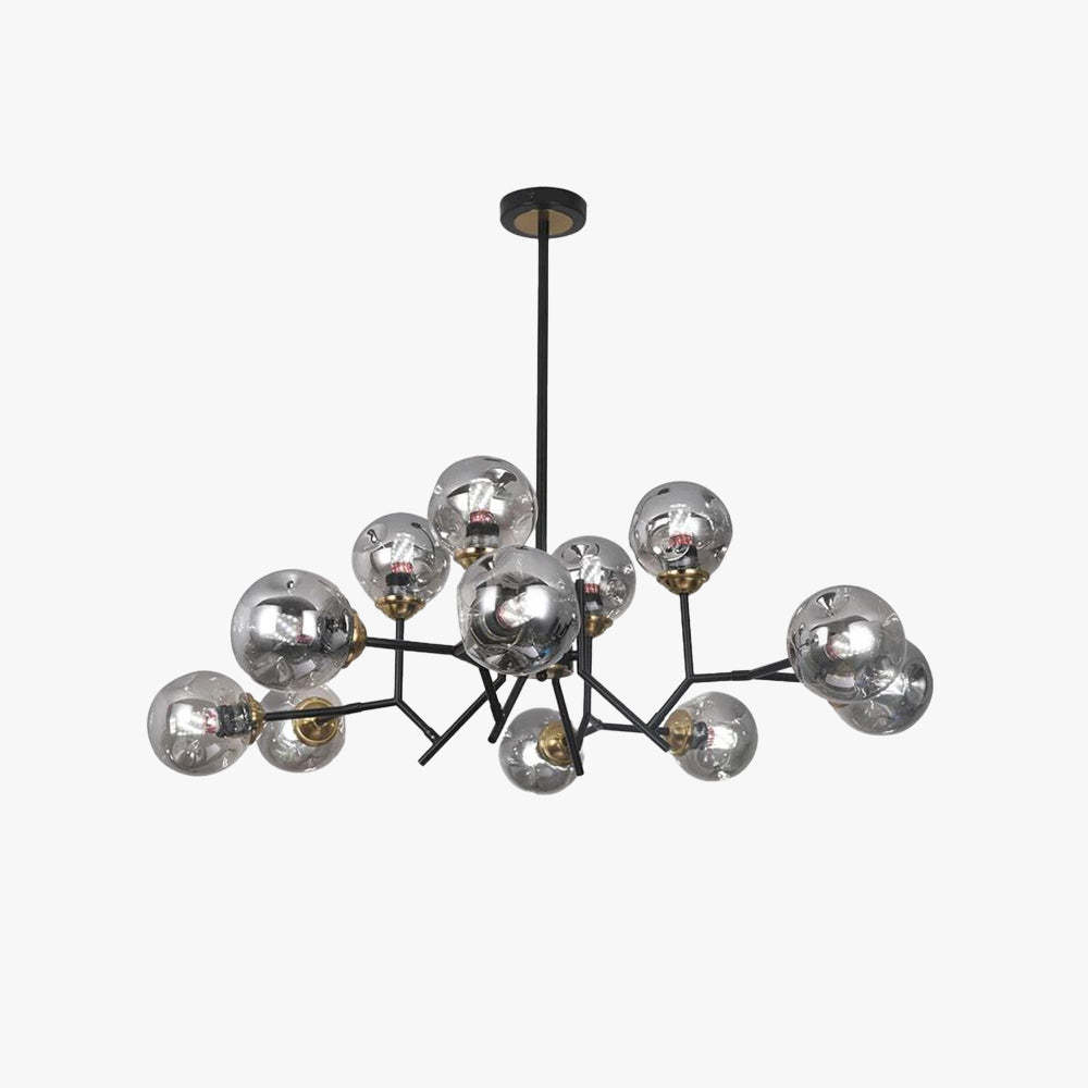 Valentina Modern Nordic Pendant Light - Metal and Glass