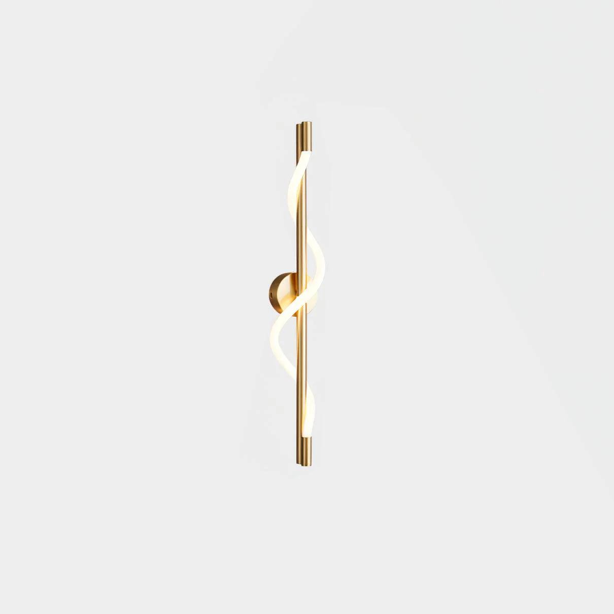 Valentina Modern Flexible Curve Metal Wall Light Living Room Bedroom