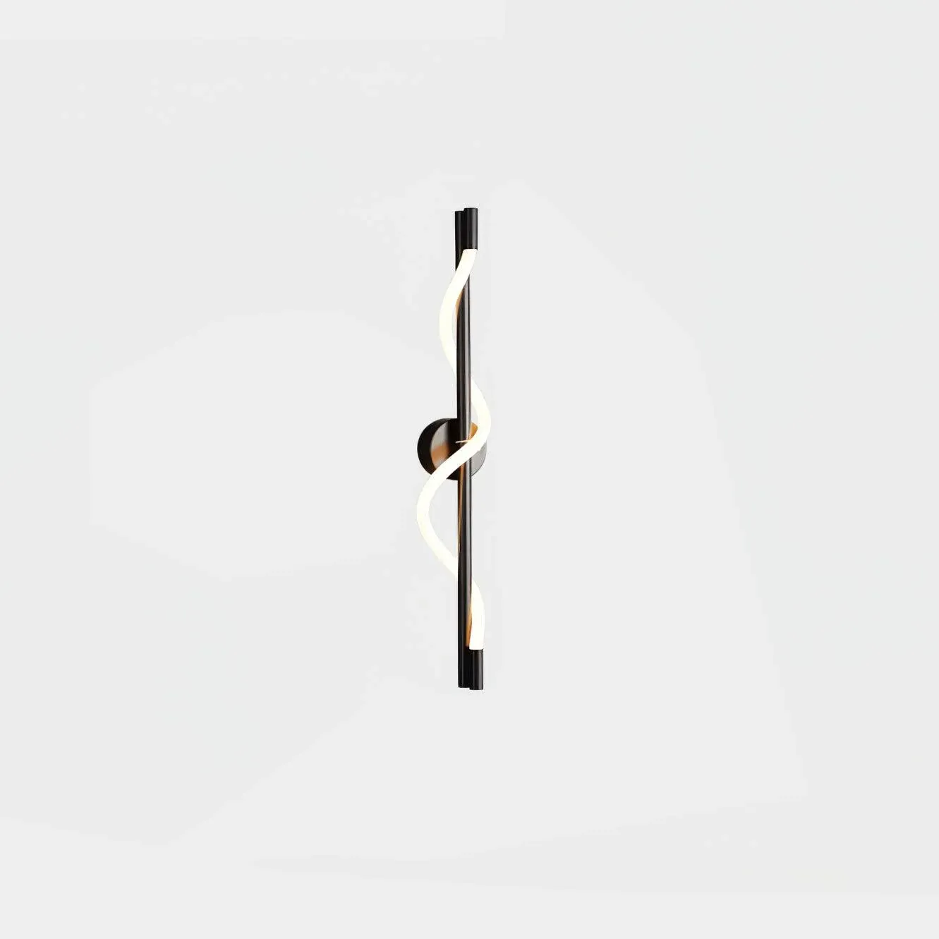 Valentina Modern Flexible Curve Metal Wall Light Living Room Bedroom