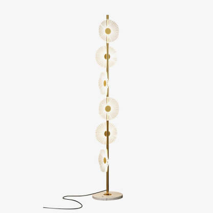 Modern Cairns Floor Lamp - Acrylic Bedroom Light