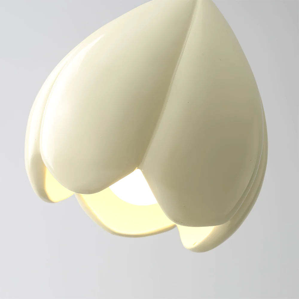 Ritta Modern LED Pendant Light Resin Petal Design