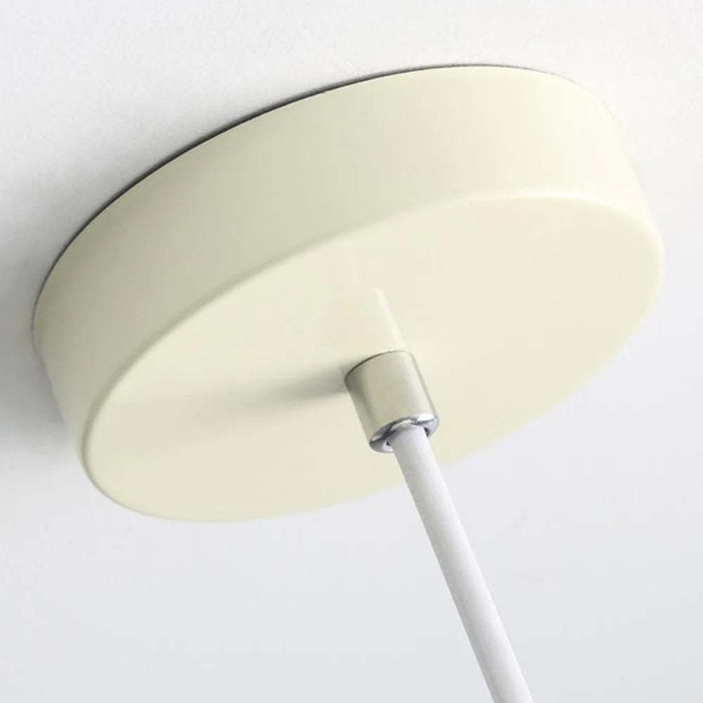 Cream-colored ceiling light fixture Ritta Pendant Light