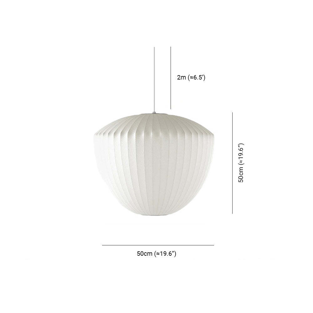 Renée pendant light dimensions: 50cm x 50cm, 2m hanging length