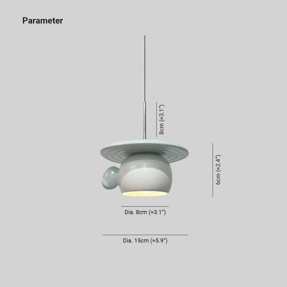 Cairns Pendant Light Dimensions - Ceramic Pendant Lighting