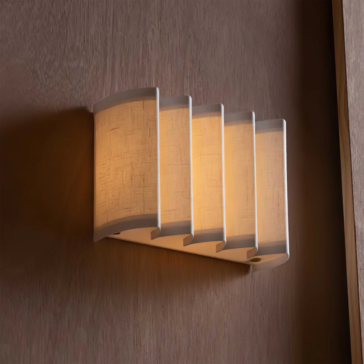 Renée Natural Fabric Wall Lamp Dining Room Bedroom