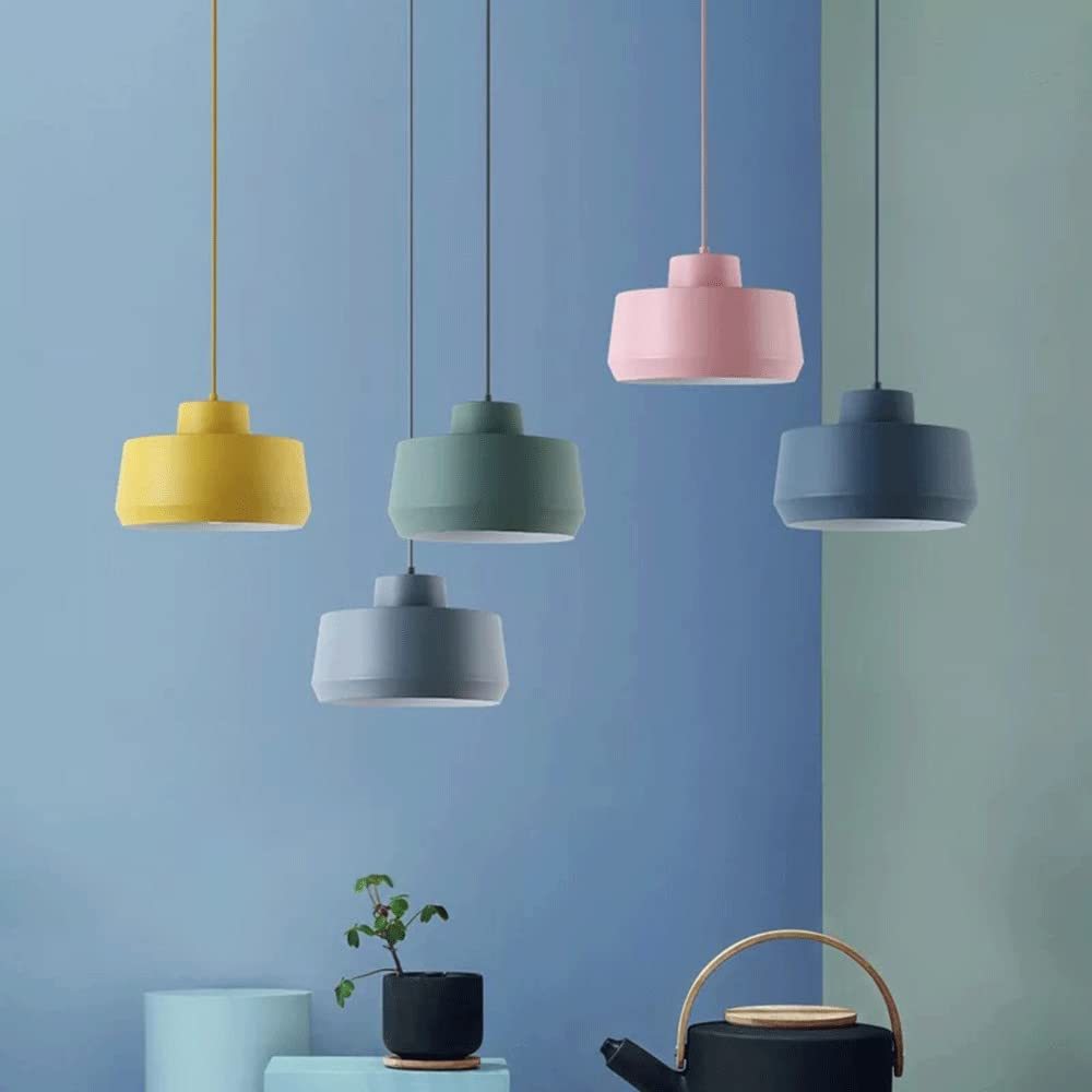 Morandi pendant lights in various colors, perfect for bedroom or living room