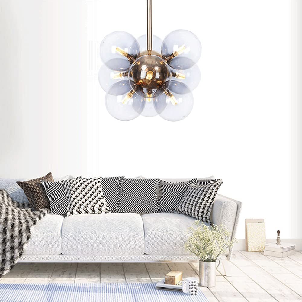 Modern living room with Valentina pendant light