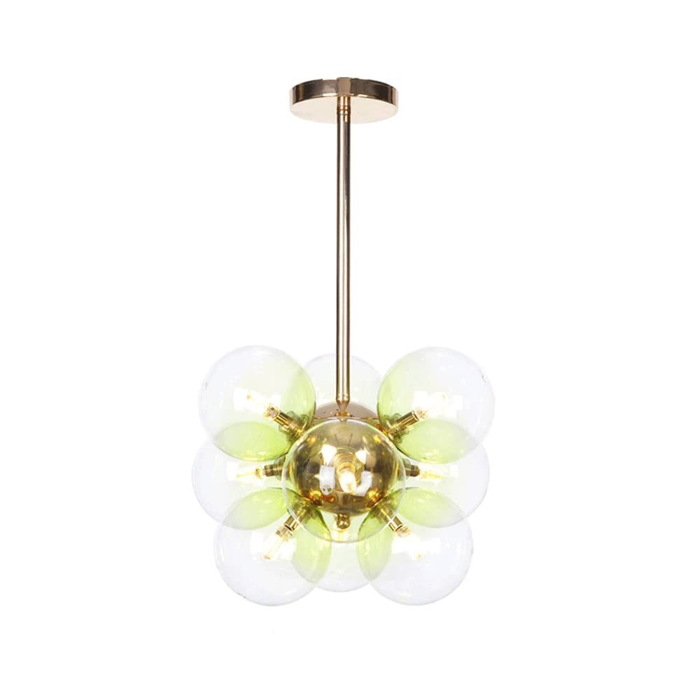 Valentina Round Pendant Light with Glass Spheres, Lassola Lighting