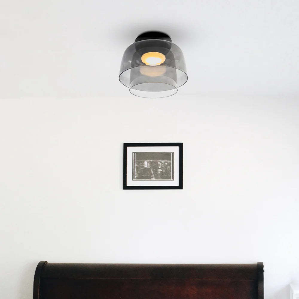 Morandi Ceiling Light installed in bedroom