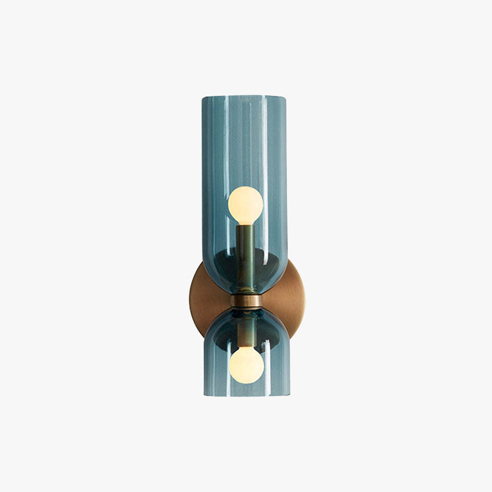 Hailie Modern Bedroom Glass Wall Lamp Sconce