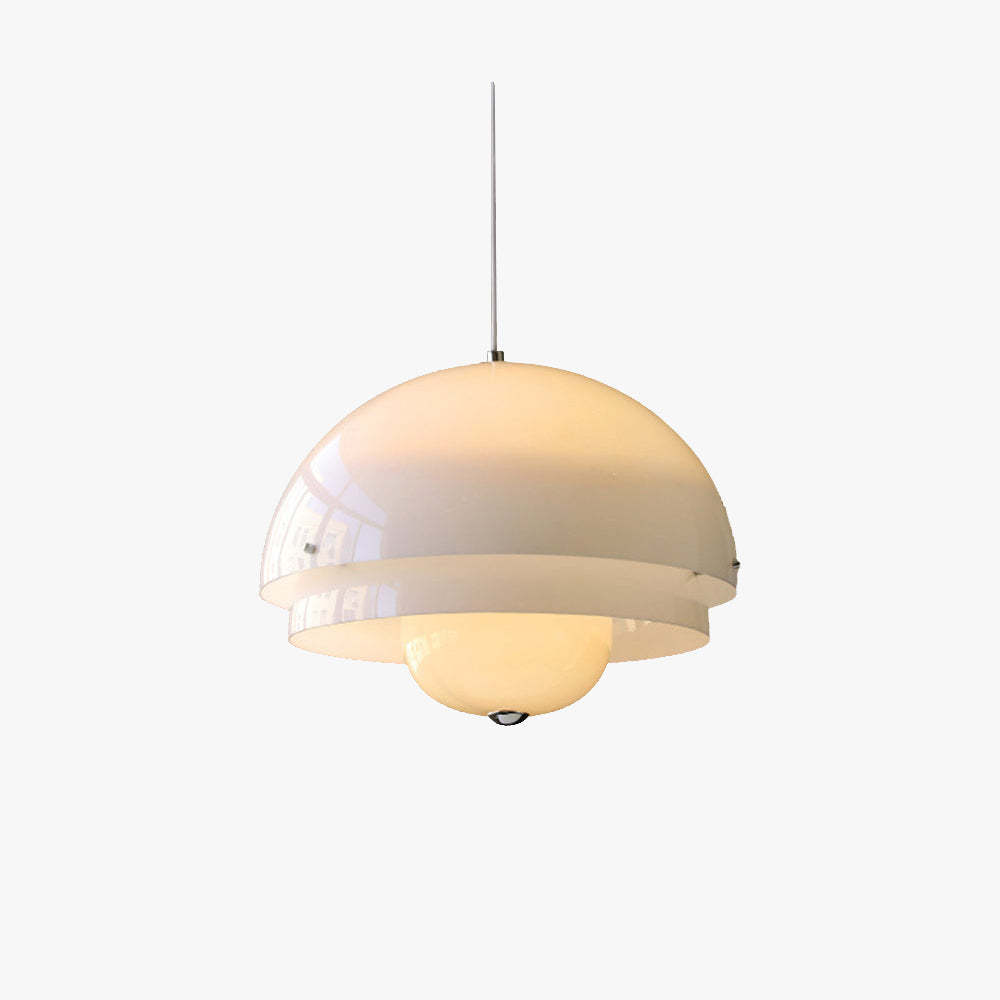Bauhaus Nordic Simple Pendant Light Metal Acrylic Dining Room