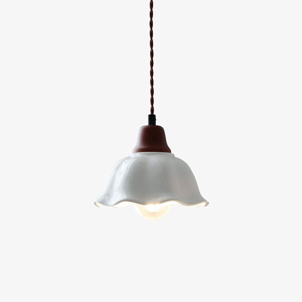 Alessio Vintage Flower Pendant Light