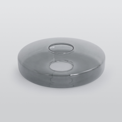 Hailie pendant light glass shade