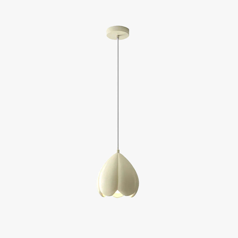 Ritta Modern LED Pendant Light - Resin Flower-shaped Ceiling Light