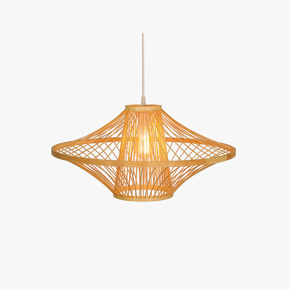 Muto Pendant Light - Handcrafted Bamboo Lighting
