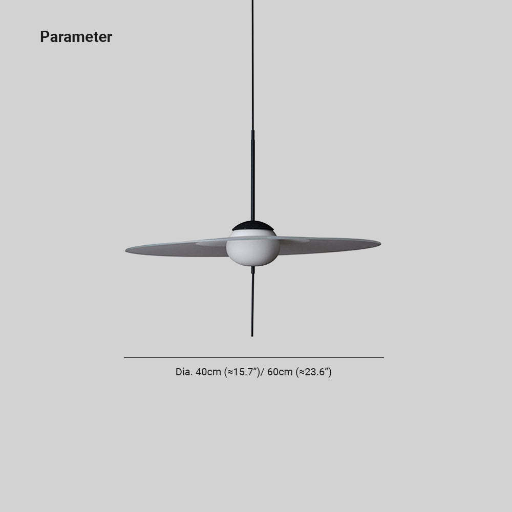 Cairns Modern Round Pendant Light Dimensions