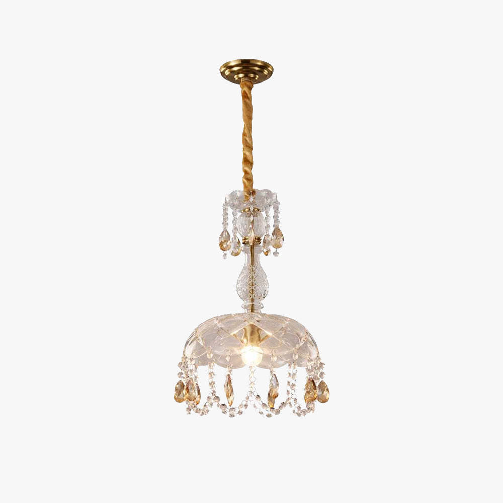 Kristy Luxury Crystal Pendant Light for Bedroom/Dining Room