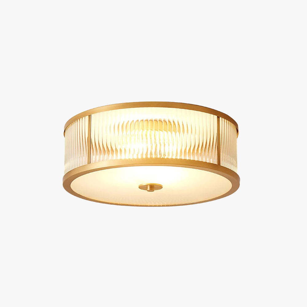 Gold Alessio Flush Mount Ceiling Light