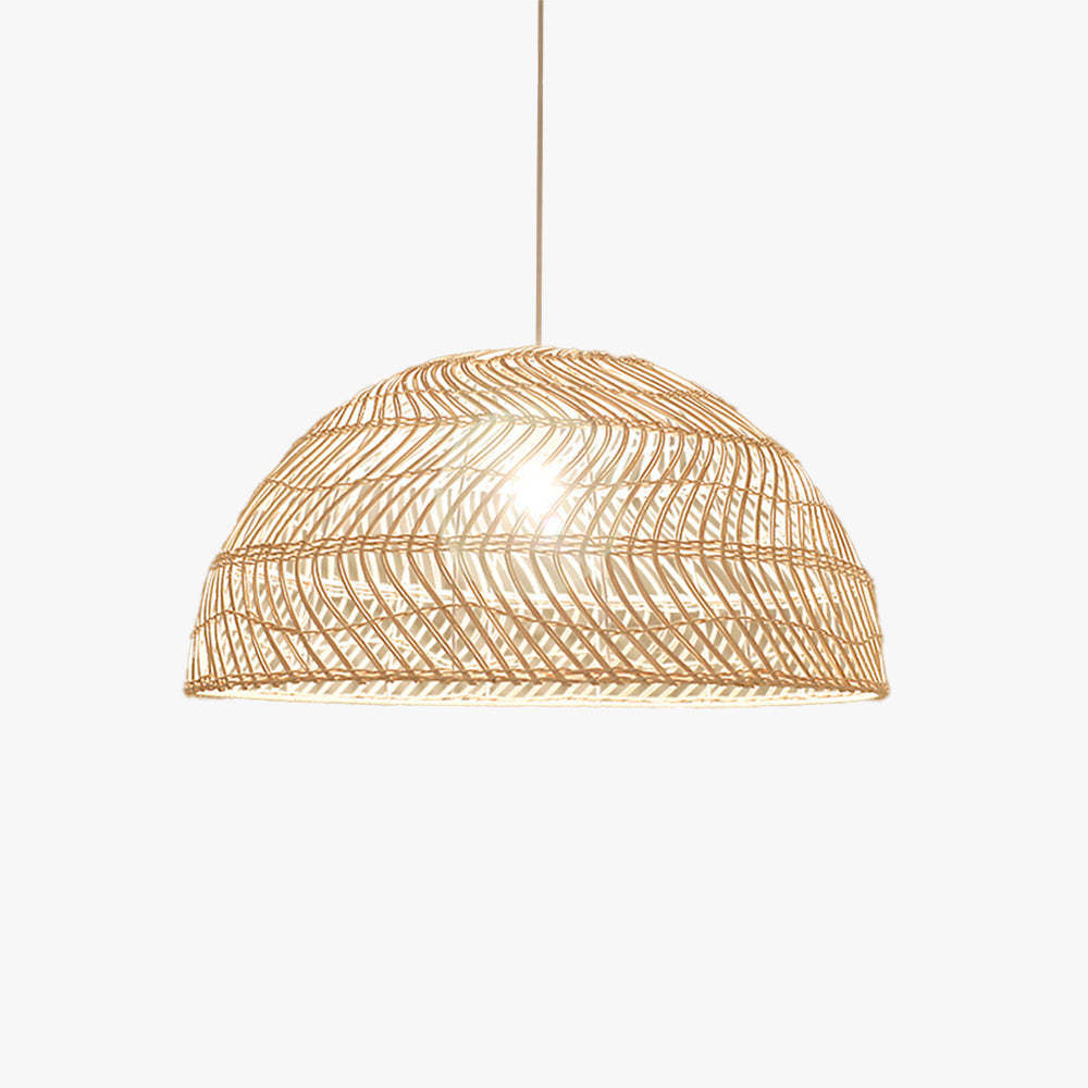 Ritta Retro Handmade Rattan Pendant Light