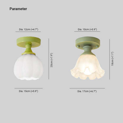 Bella LED Flush Mount dimensions, cute ceiling light