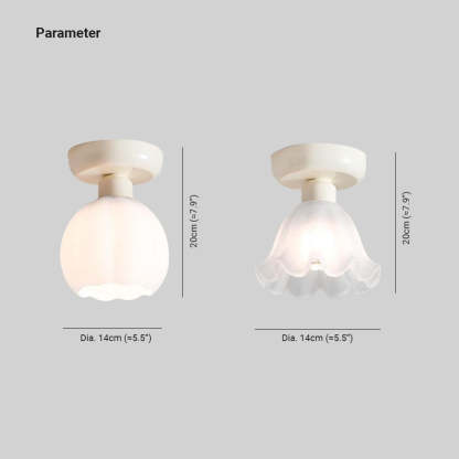Bella Flush Mount Ceiling Light dimensions