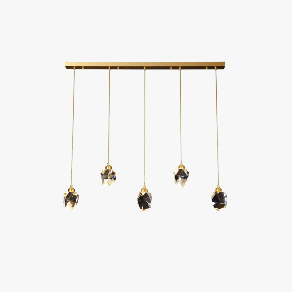 Kristy Design Pendant Light - Metal and Crystal Chandelier