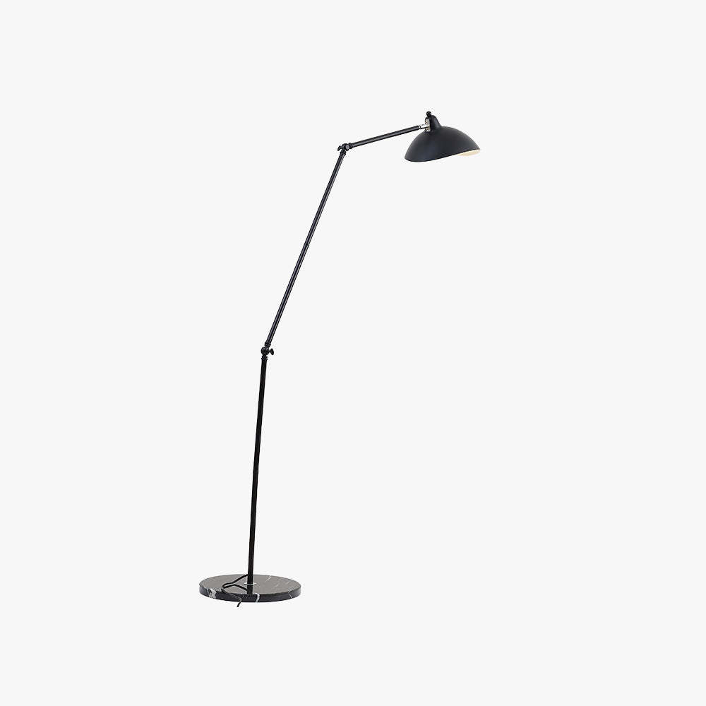 Salgado Nordic Modern Minimalist Black Floor Lamp for Bedroom