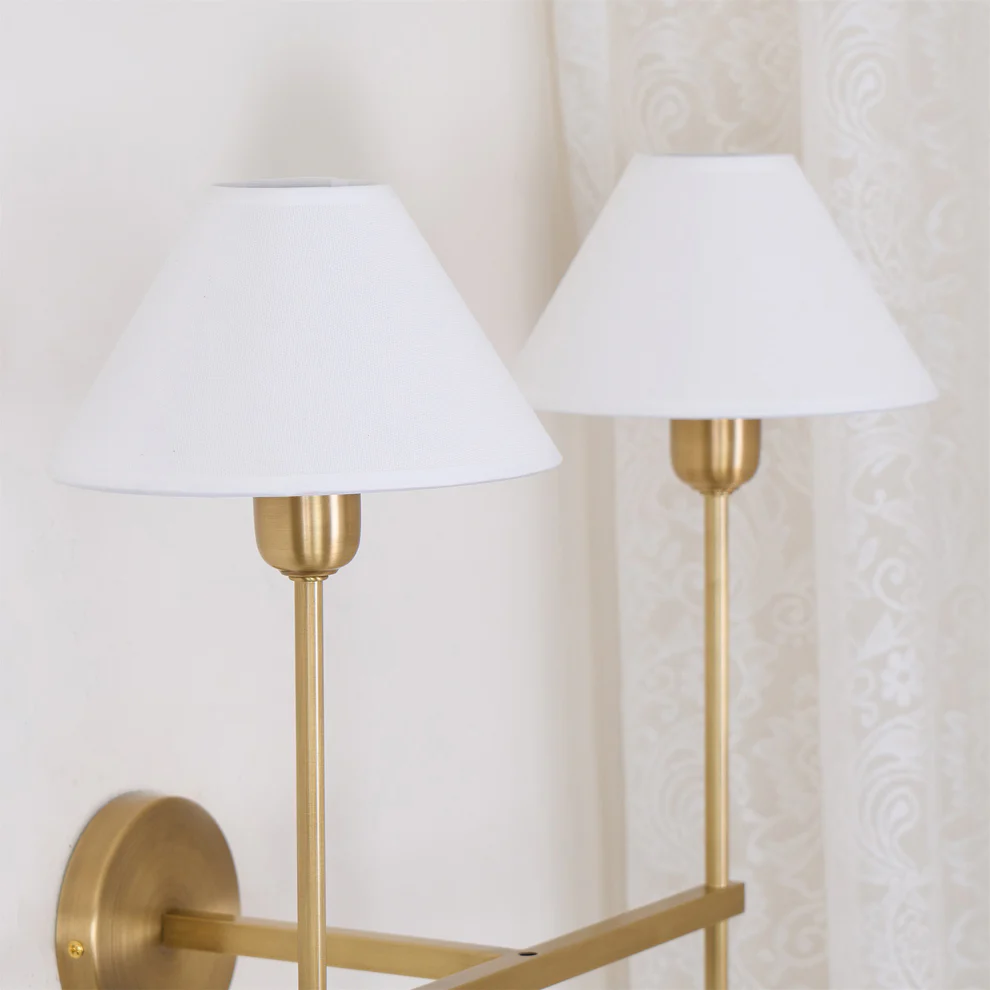 Alessio Vintage Classical Metal Wall Light Bathroom Bedroom Living Room