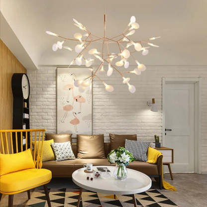 Olivia Sputnik Chandelier in Living Room