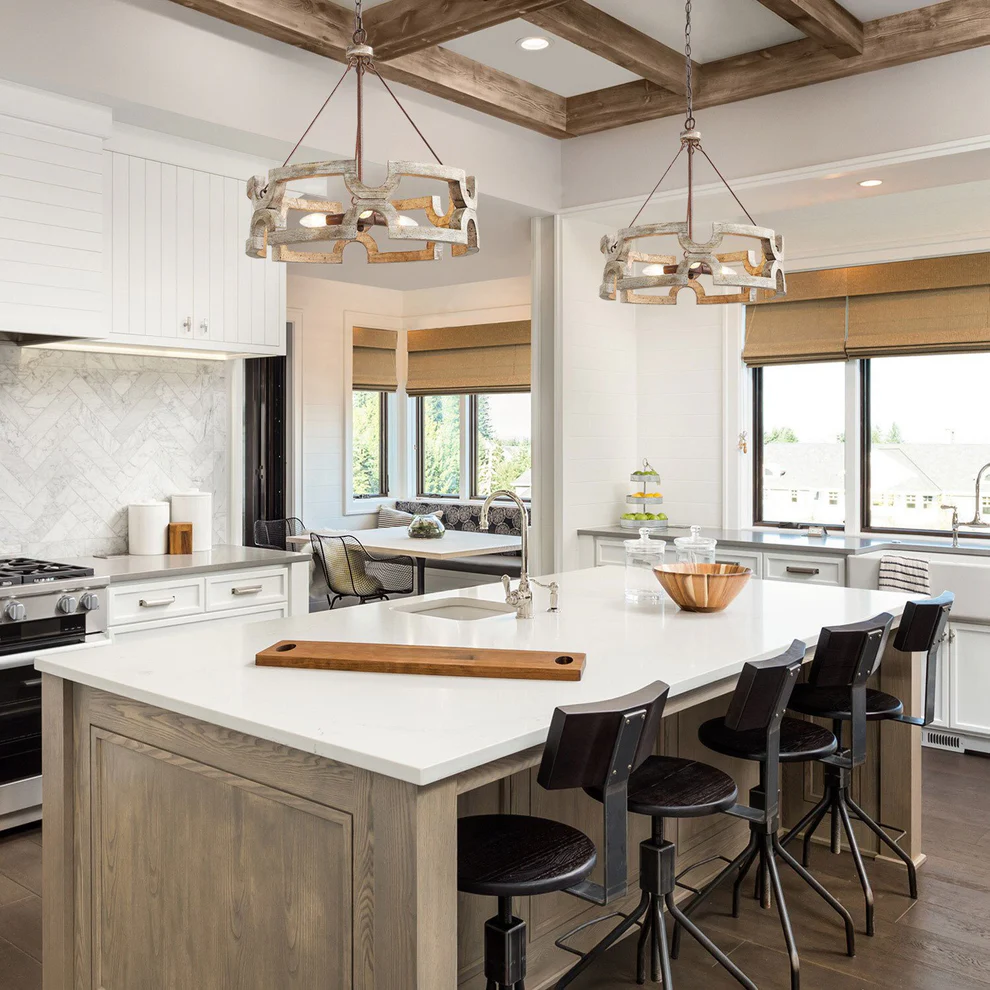 Austin Wood Chandeliers