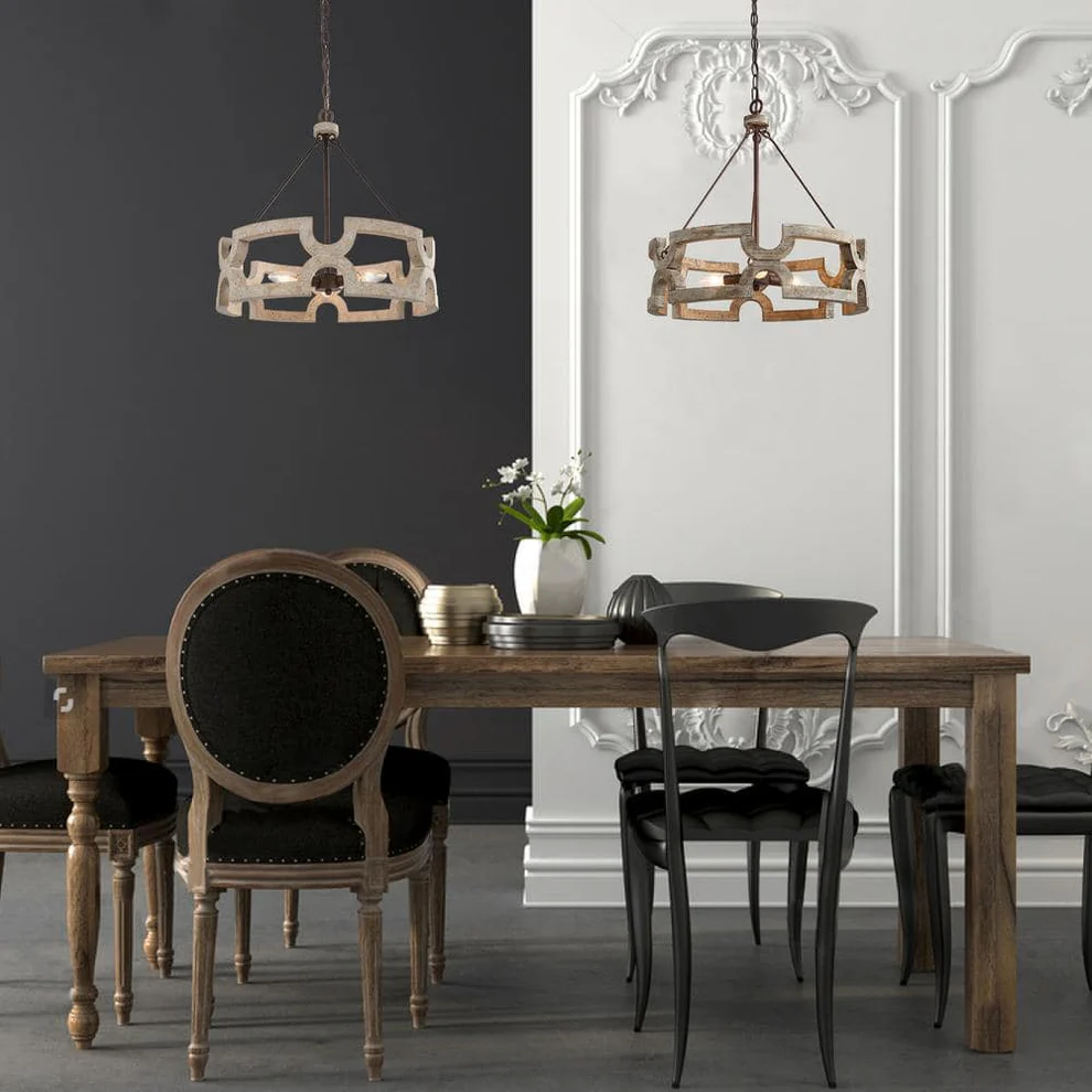 Austin Wood Chandeliers
