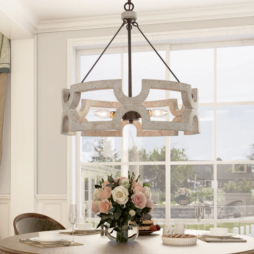 Austin Wood Chandeliers