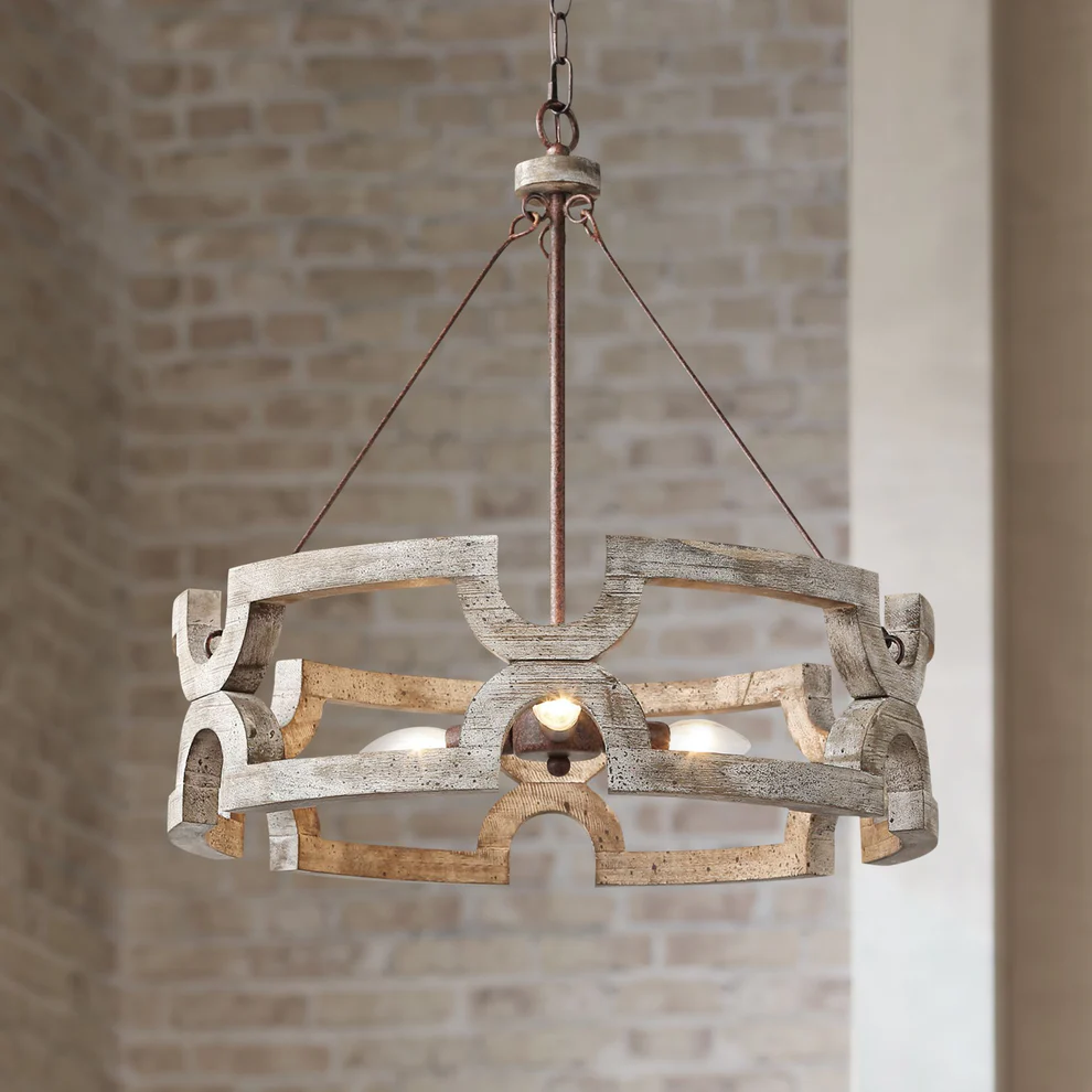 Austin Wood Chandeliers