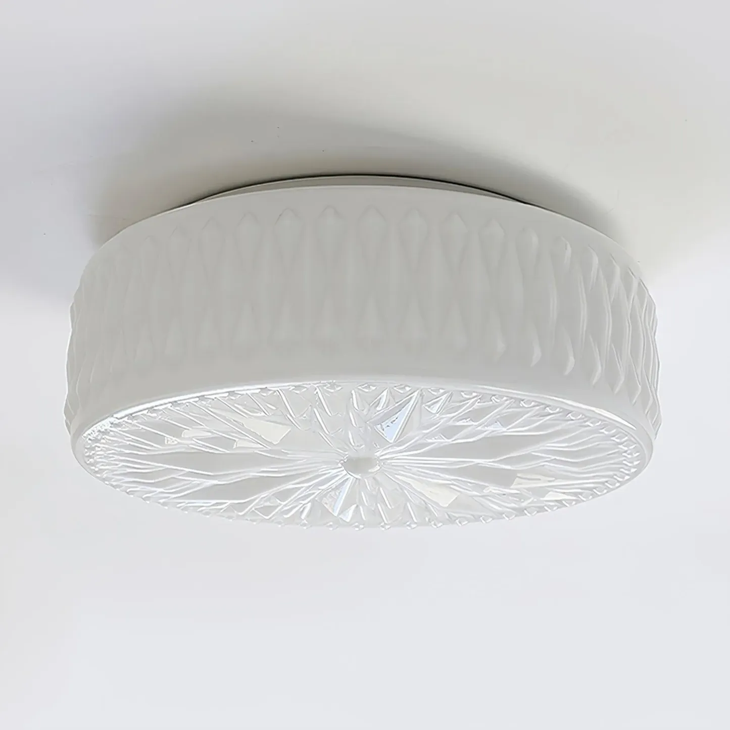 Minimalism Metal Glass Ceiling Light Bedroom Living Room | Las Sola