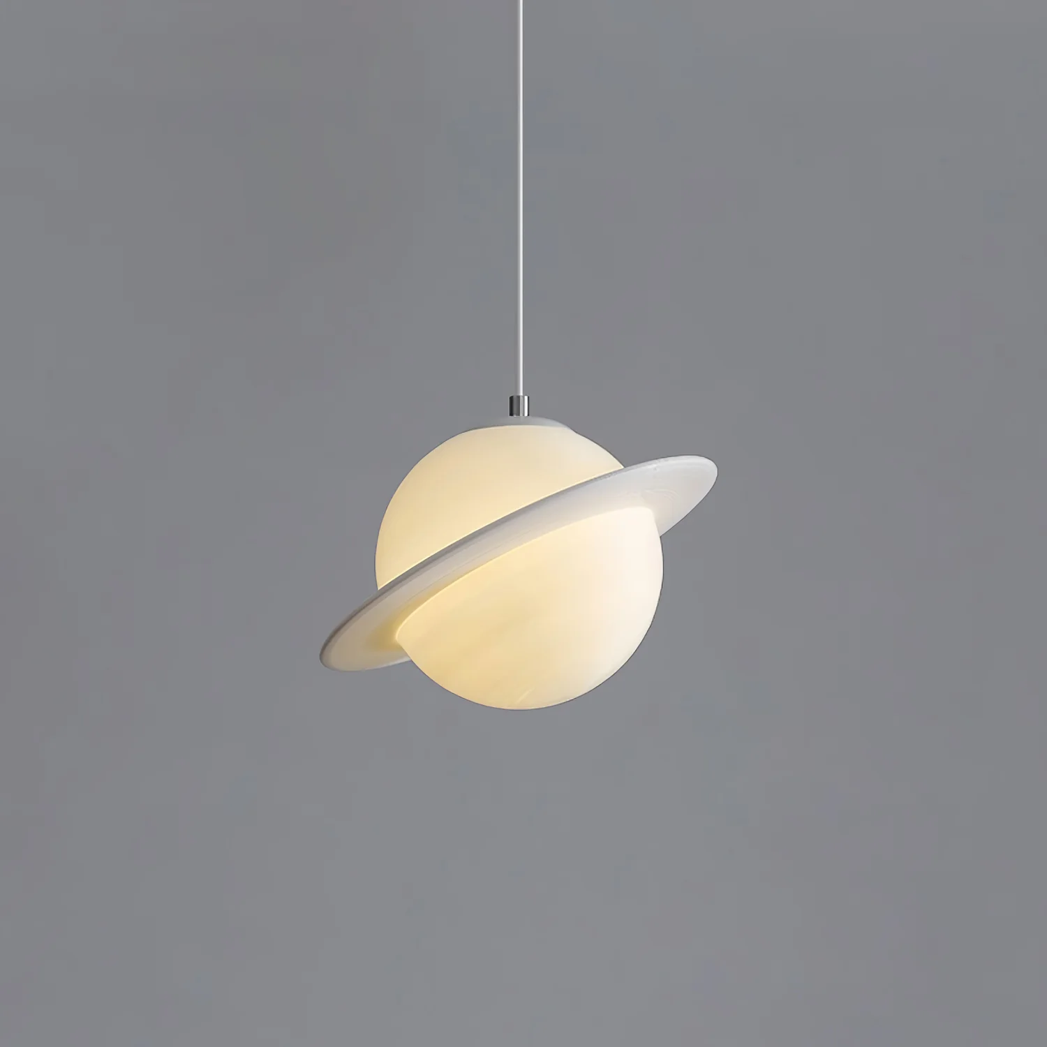 Hailie Modern Jupiter Round Pendant Light Shades Bedroom